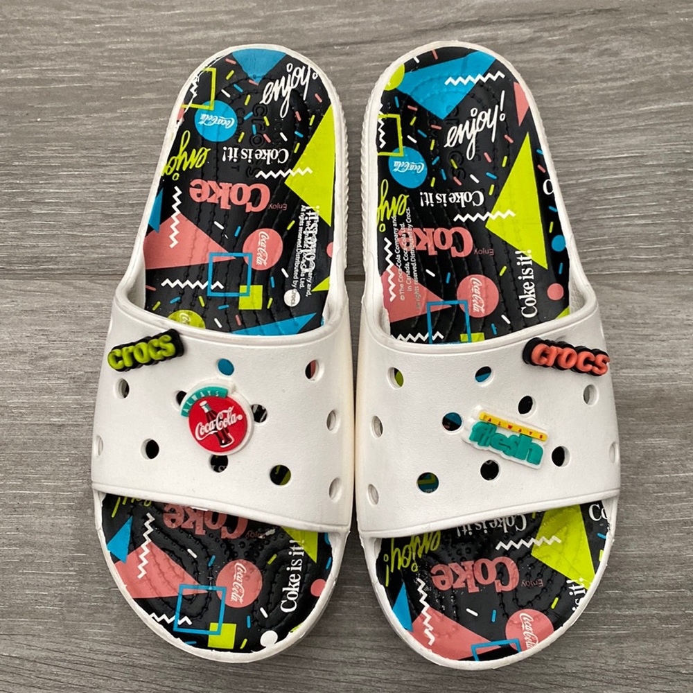 Crocs Coke Coca-Cola Classic 90s sandals slides